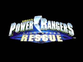Power Rangers - Lightspeed Rescue Title Screen